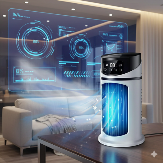 Ar-Condicionado Portátil Ultra 2.0 Plus - Frescor e Conforto Onde Você Estiver! 🌬️✨